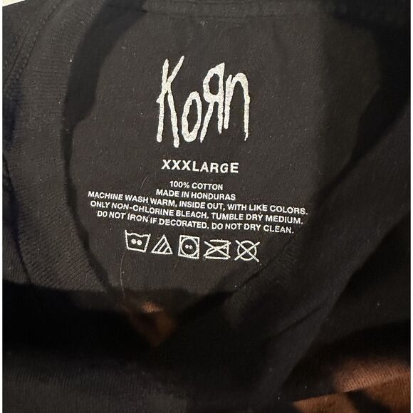 KORN FTL25 TIE DYE TOUR T-SHIRT - 3XL - New / Never worn - Picture 4 of 4
